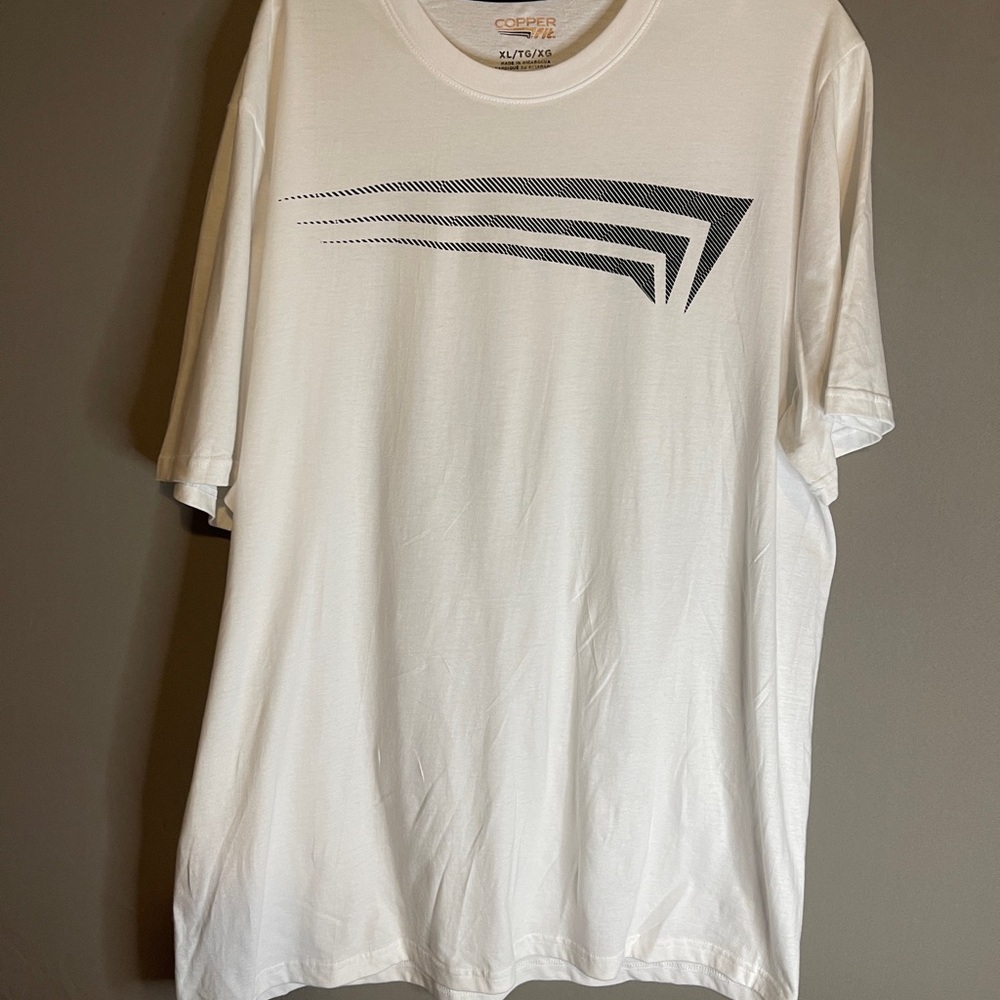 Men's White Graphic T-Shirt